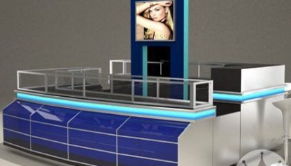 The LCD Display Kiosk