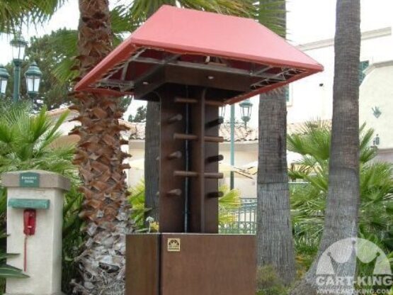 Small Footprint Outdoor Retail Cart