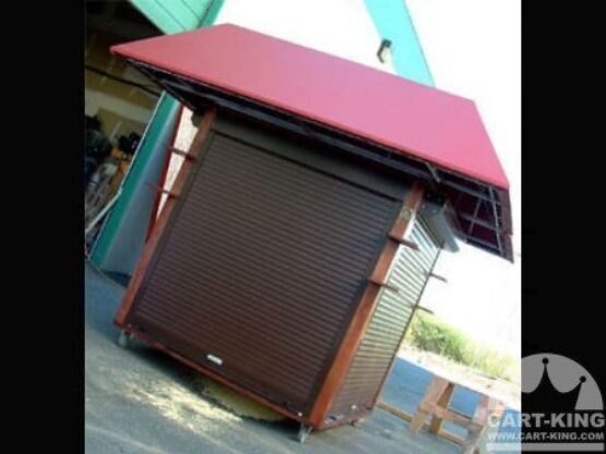 Band New Retail Display Cart with Locking Shutters from Cart-King