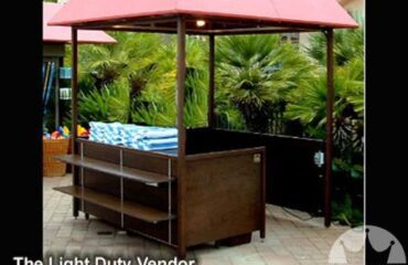 Outdoor Booth Kiosk from Cart-King Outdoor Booth Kiosk from Cart-King
