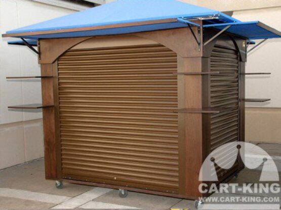 Outdoor Aluminum Security Cart