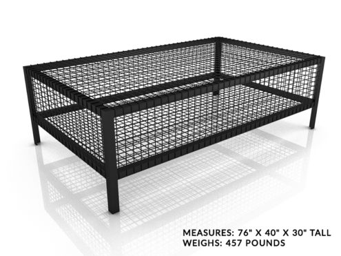 Our shipping crates are designed to ship your cart easily and safely