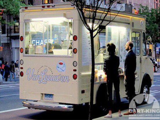 Food Truck for Ice Cream and Pastries - Cart-King
