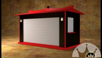Hot Beverage Kiosk for Sale - Cart-King
