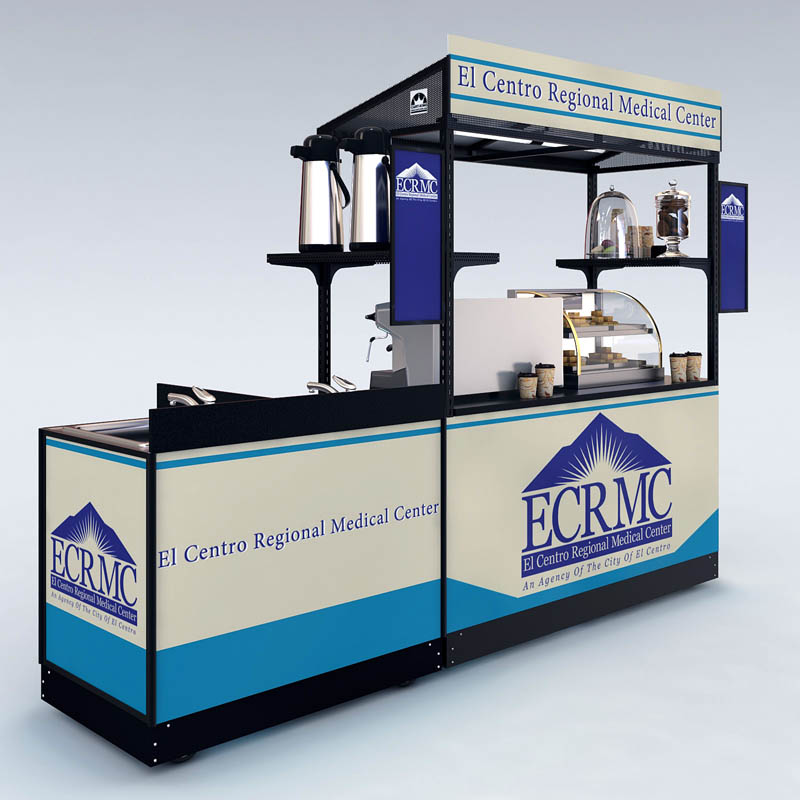 Cart-King Food and Beverage Bar for Hospitals
