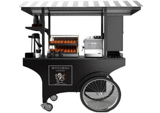 Cart-King Coffee Push Cart