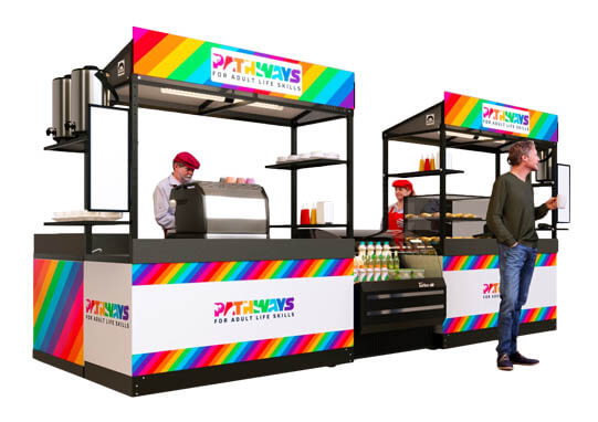 Cart-King Dual Concession Stand