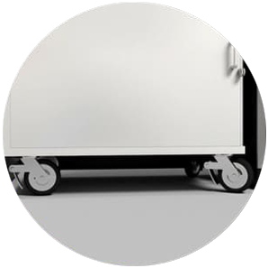 Industrial locking castors