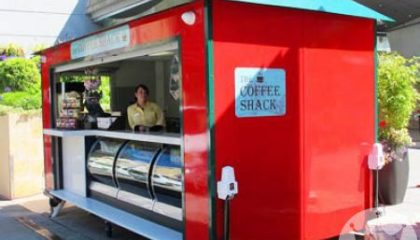 Cart-King Mobile Food Trailer - Coffee Stand