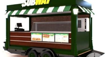 Subway Branded Mobile Food Trailer