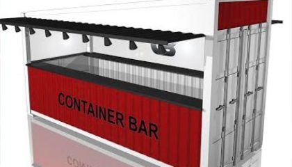 Coffee Bar Container Kiosk - Cart-King