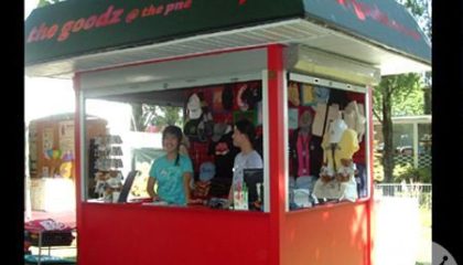 Branded Concession Booth from Cart-King
