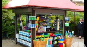 The poolside Outdoor Retail Merchandising Unit