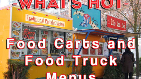 food cart food truck menu items