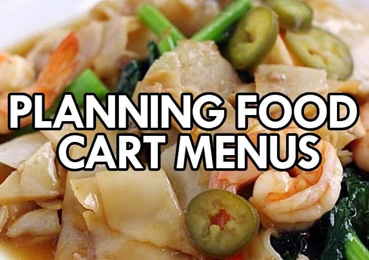 Planning a Food Cart Menu - Cart-King