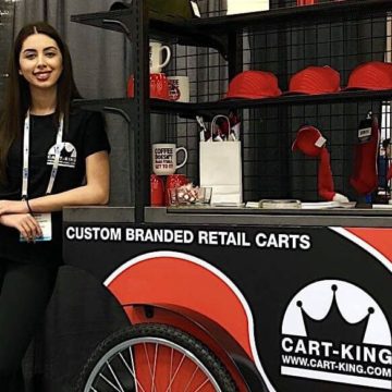 Cart-King Intl Carts and Kiosks will get your business rolling.