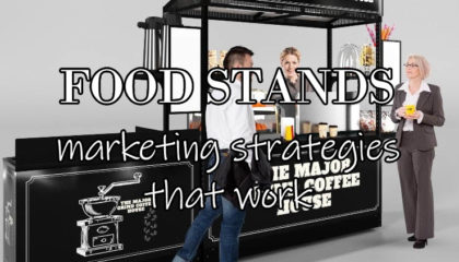 Marketing strategies for a food kiosk business