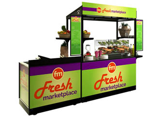We have modular food carts for sale and in stock.