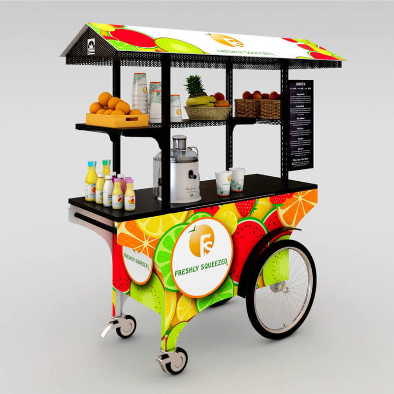 Mobile Smoothie Cart by Cart-King