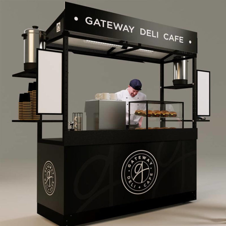 Single Concession Stand | Cart-King Intl Carts and Kiosks