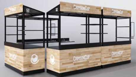 Espresso Kiosk with Sink - Cart-King