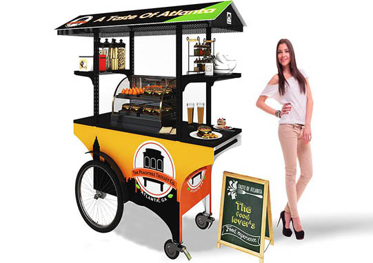 Quality street food push cart for sale - Cart-King