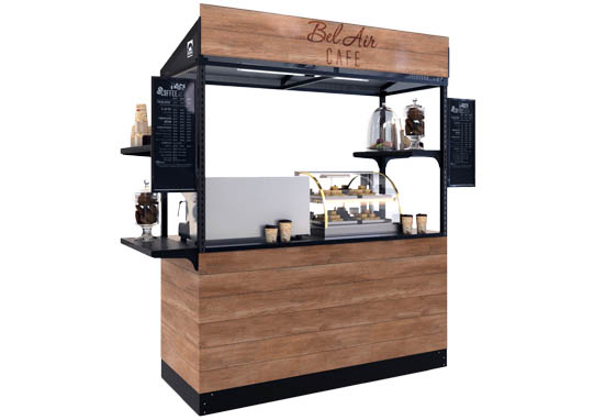 Mobile Coffee Cart for Sale - Cart-King